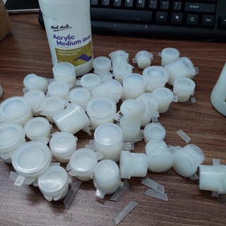 [SALE] Sơn Bóng Monte Matte Phủ Tranh Canvas Đất Sét Tự Nặn Hũ Chiết 3ml 6ml 15ml