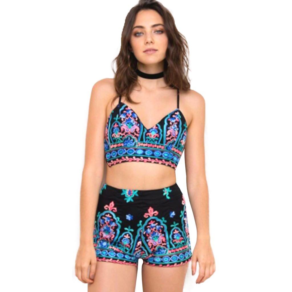 Korean style swimwear, sexy high-waist bikini, with sponge chest pad, beachwear#Y37 | BigBuy360 - bigbuy360.vn