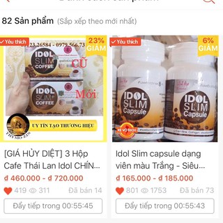 cafe idol dạng viên