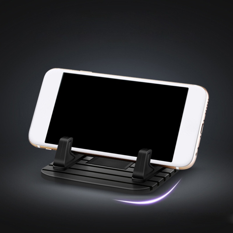 Giá Đỡ Điện Thoại Bằng Silicon Chống Trượt Gắn Bảng Điều Khiển Xe Hơi