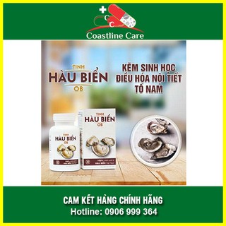 Tinh Hàu Biển OB tăng sức mạnh, khỏe tinh trùng hộp 30 viên
