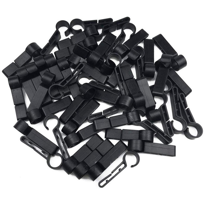 Set 100 Kẹp Mũ Bảo Hiểm Cứng Cáp Chất Lượng Cao