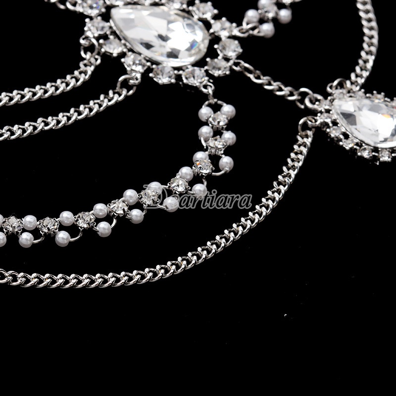 Chuỗi dây tua rua phụ kiện đeo đầu trang trí phong cách cổ điển thời trang