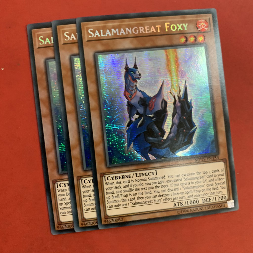 [EN][Thẻ Bài Yugioh Chính Hãng 'Salamangreat Foxy'