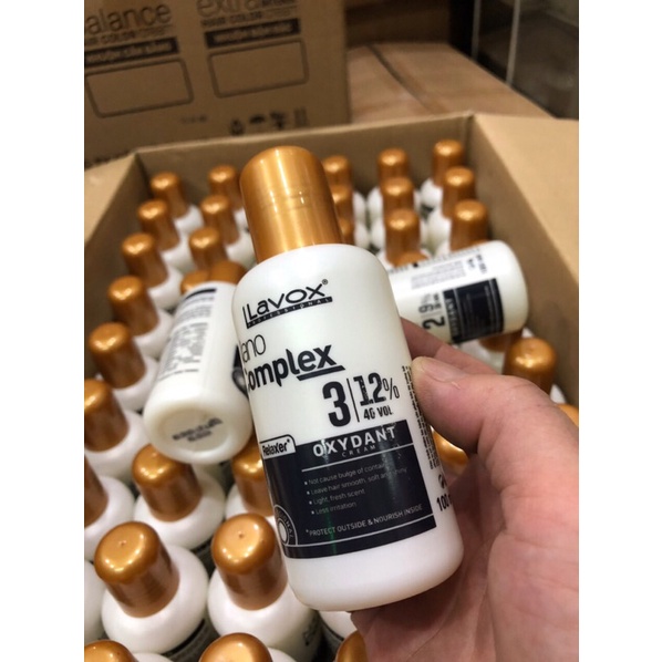 Oxy Trợ Nhuộm Siêu Dưỡng Lavox Nano Complex 100ml