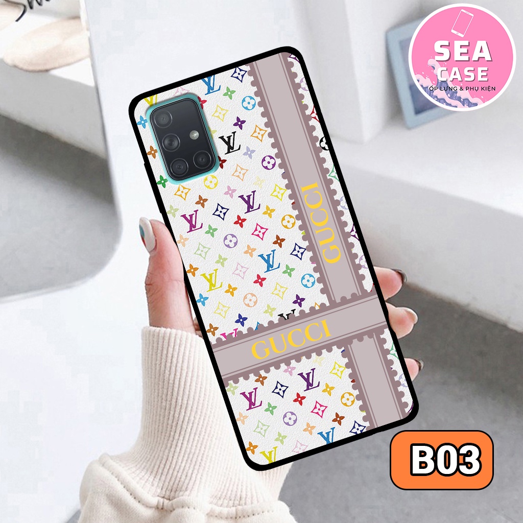 Ốp lưng Samsung A51/ A71/ M51 hình dioor,lvv sang chảnh,bền,đẹp – ốp nhựa chống trầy,chống va đập