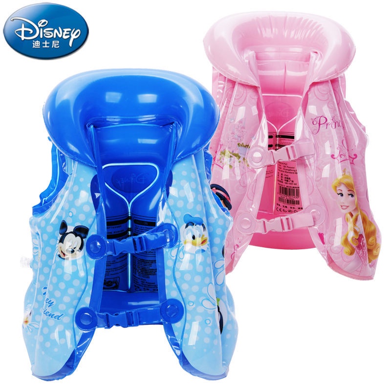 ♛Áo Phao Bơi Không Tay In Hình Disney Dành Cho Trẻ Em