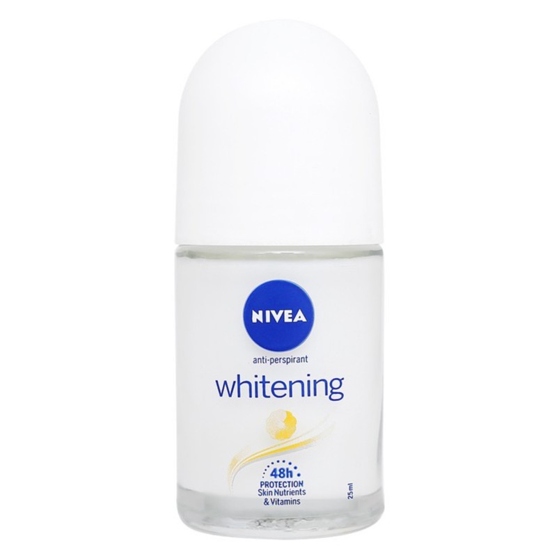 Lăn khử mùi Nivea Whitening trắng mịn tự nhiên 25ml