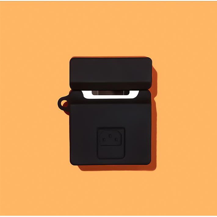 Vỏ Bảo Vệ Hộp Sạc Tai Nghe Không Dây Airpods 1 2 3 Pro Bằng Silicon Họa Tiết 3D Phong Cách Retro Độc Đáo Thời Trang