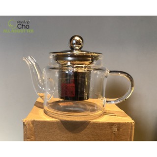 Ấm trà thủy tinh có lọc Plantrip Cha 150ml - Dụng cụ pha trà