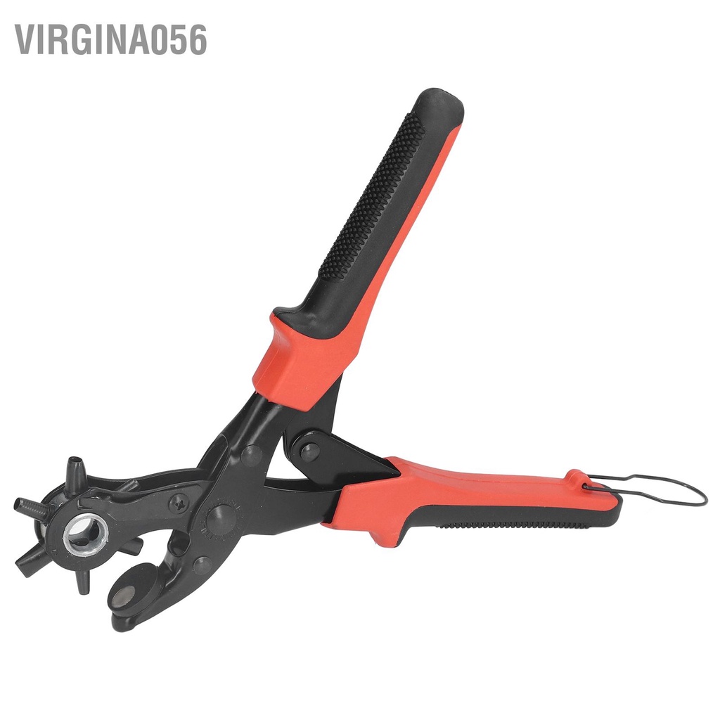 Virgina056 Máy bấm lỗ thắt lưng chuyên nghiệp Da đa năng cho Túi đeo đồng hồ Dây vải