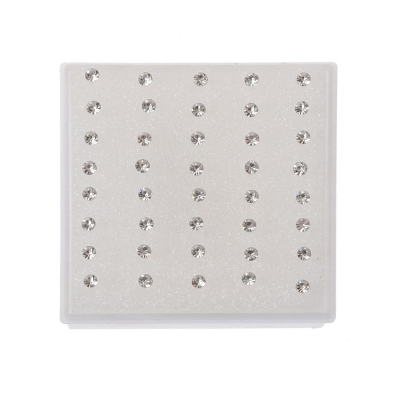 Bộ 20 đôi hoa tai kim cương giả nhiều màu đẹp mắt