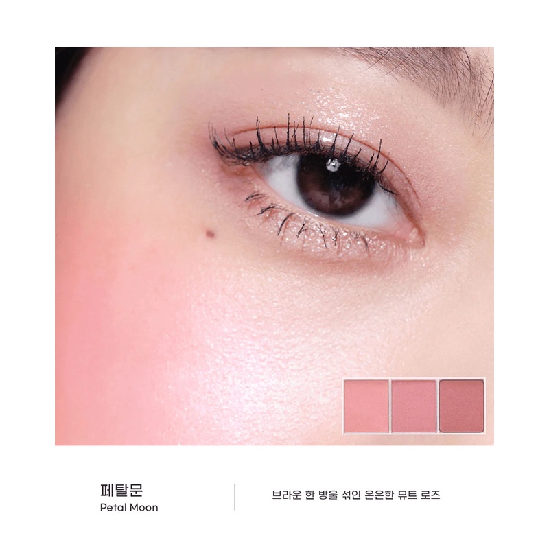 Má Hồng Peripera All Take Mood Cheek- Moonlike 03