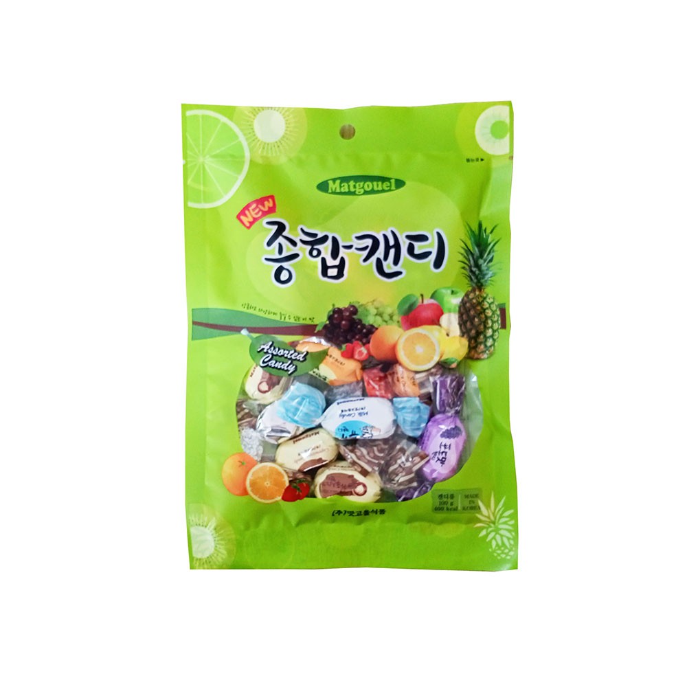 Kẹo trái cây tổng hợp Matgoeul Assorted Candy 100g KPHUCSINH - Hàng Chính Hãng