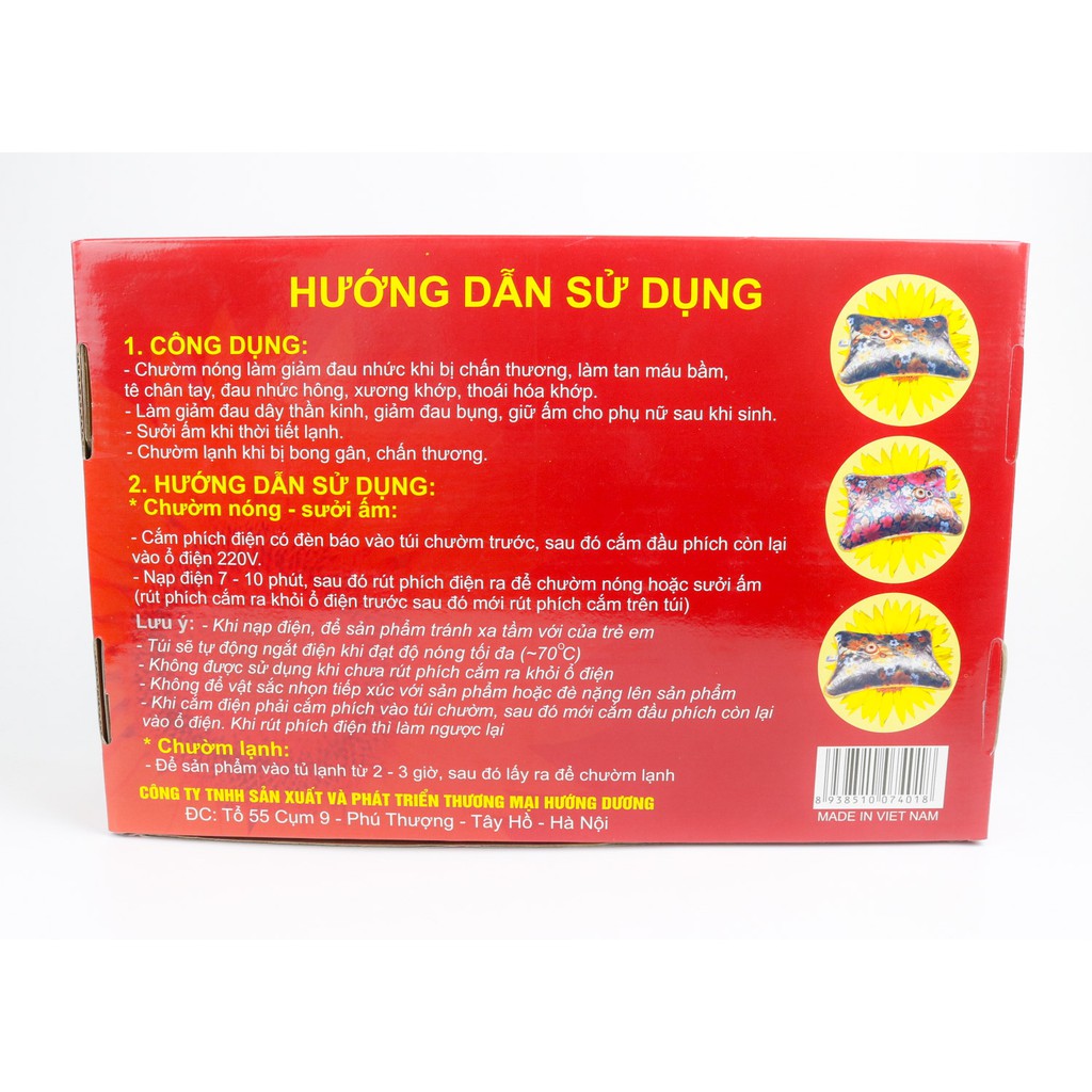 [Bảo Hành 6 Tháng] Túi Chườm Đa Năng Hướng Dương Cỡ Lớn và Cỡ Nhỏ  ,Mẫu Ngẫu Nhiên