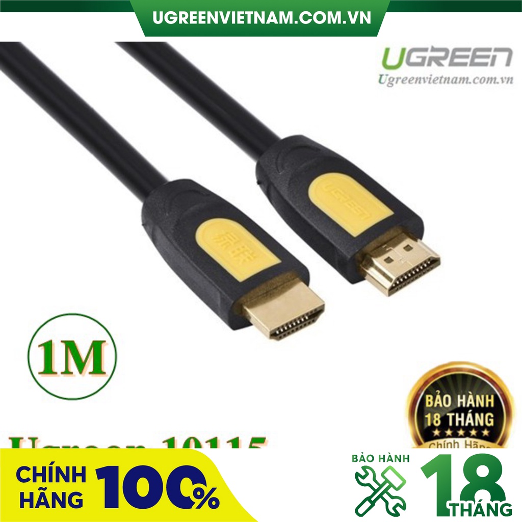 Cáp HDMI 1M chính hãng Ugreen 10115 cao cấp