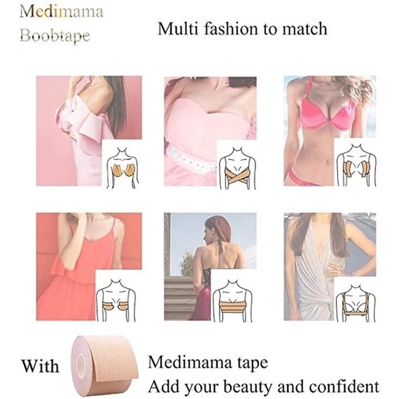 Cuộn băng dán ngực vô hình 5M cho nữ