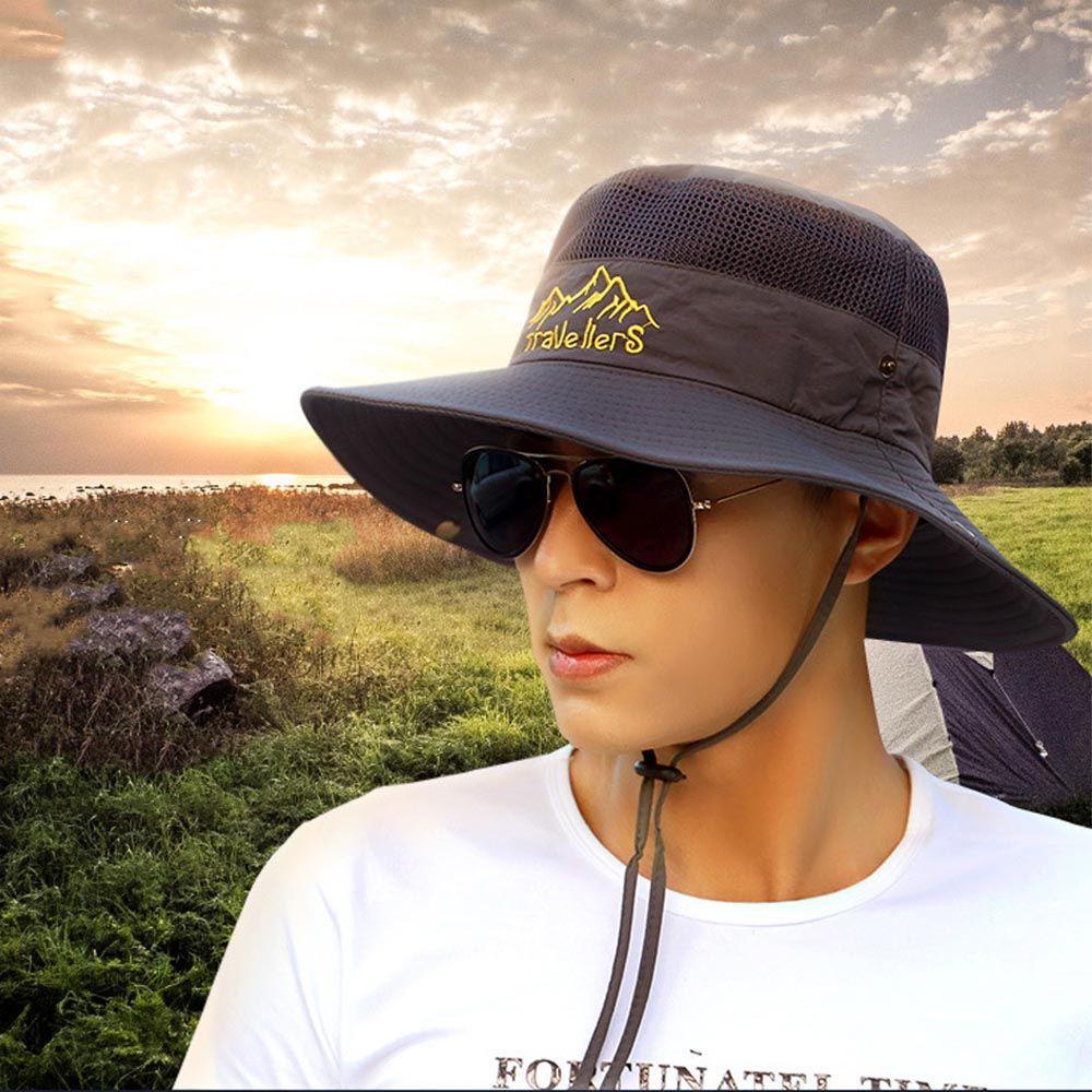 Nón Tai Bèo Chống Nắng Thoáng Khí Thời Trang Mùa Hè Cho Nam