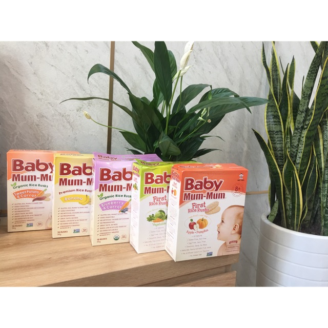 Bánh gạo ăn dặm Baby mum - mum