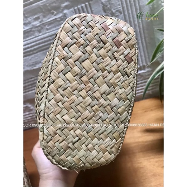 Túi xách cỏ bàng, túi cói size nhỏ cho bé yêu