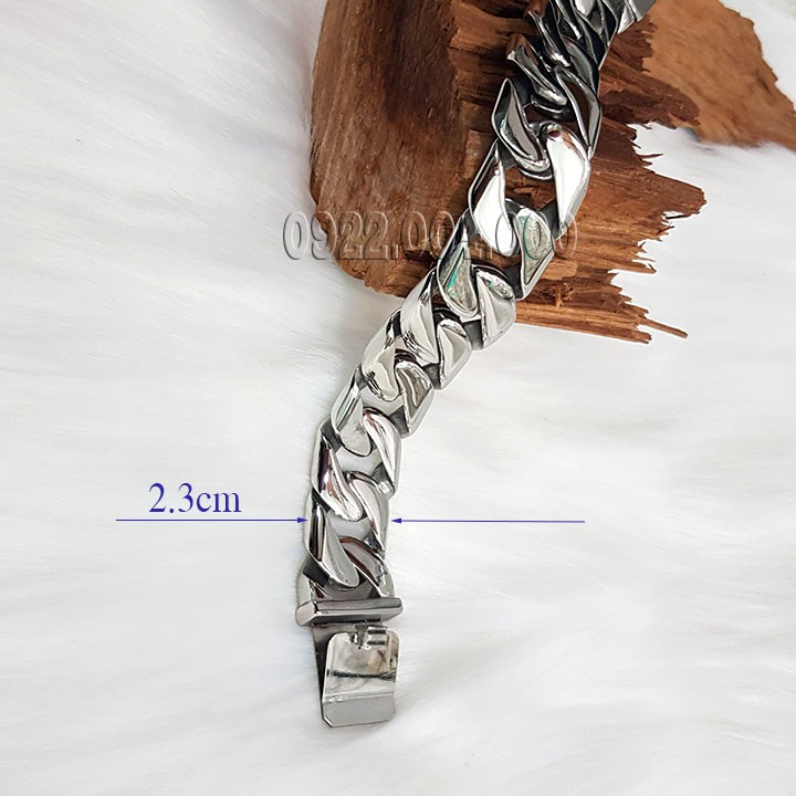 Lắc tay nam, lắc tay cỡ lớn, lắc tay khóa hộp LF418