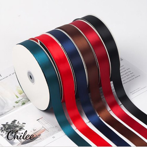 Cuộn Ruy băng lụa 2.5cm dài 100m - bó hoa, trang trí