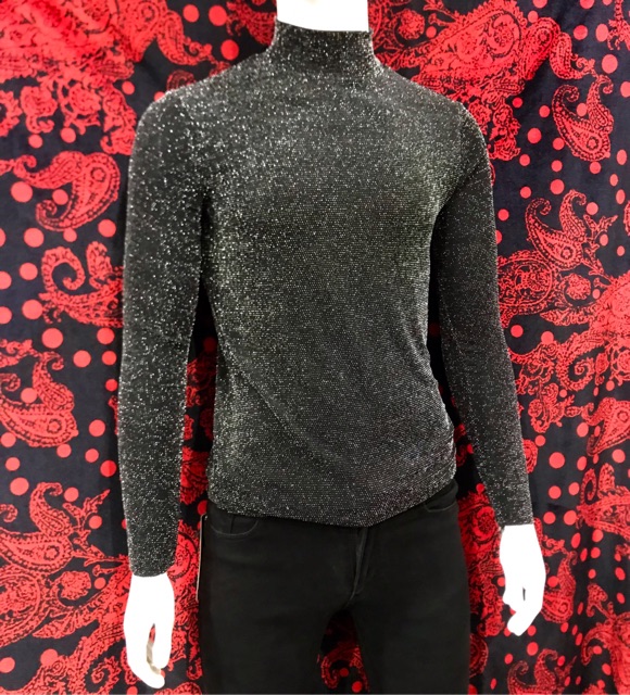 Áo thun nhũ kim tuyến mềm | BigBuy360 - bigbuy360.vn