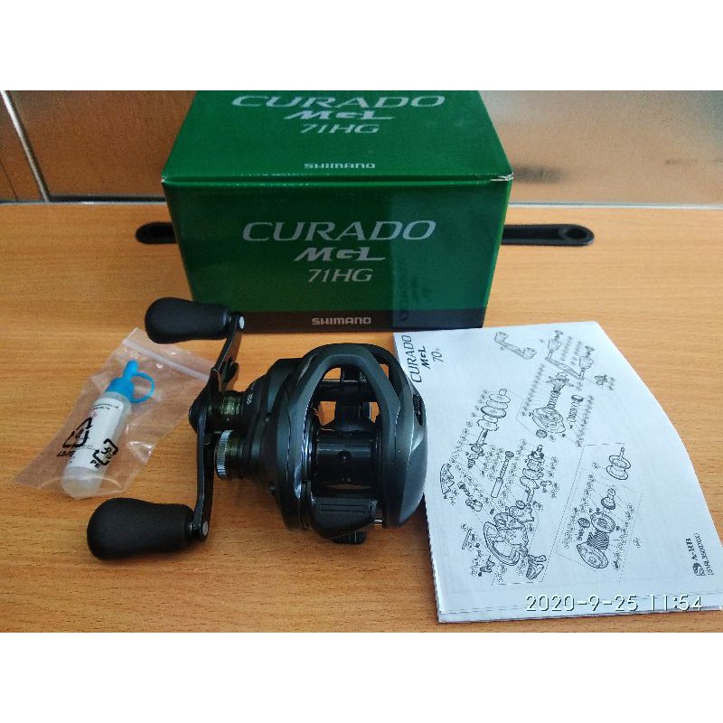 Máy Câu Cá Shimano 2020 Curado MGL 71HG - 71XG - Máy Ngang