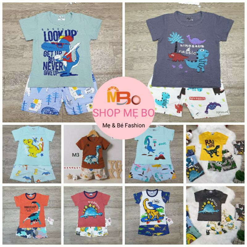 SALE LẺ SIZE BỘ THUN COTTON XUẤT HÀN BÉ TRAI SIZE 8 ĐẾN 10KG