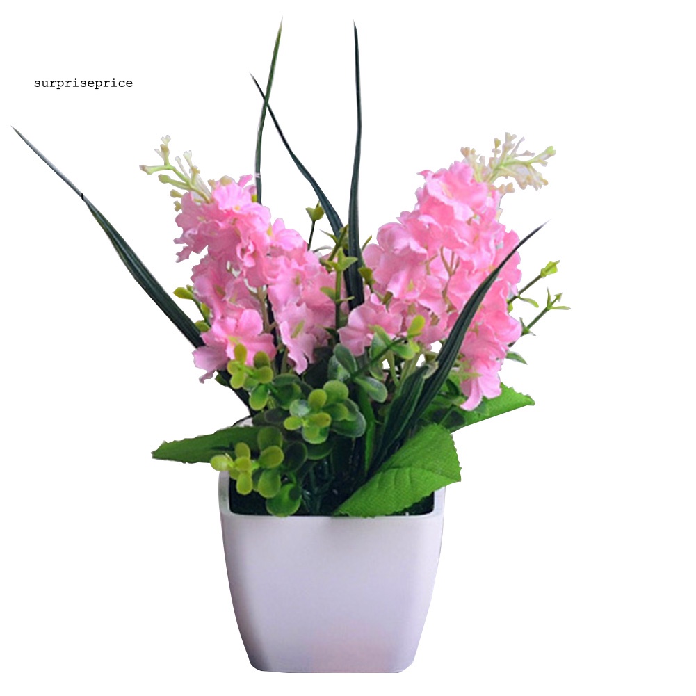 Chậu Cây Bonsai Giả Mini Trang Trí Bàn Làm Việc / Văn Phòng / Tiệc Cưới / Tiệc Tùng