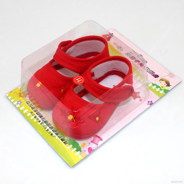 0~ 18 tháng Giày quai hậu chống trượt đáng yêu cho bé tập đi