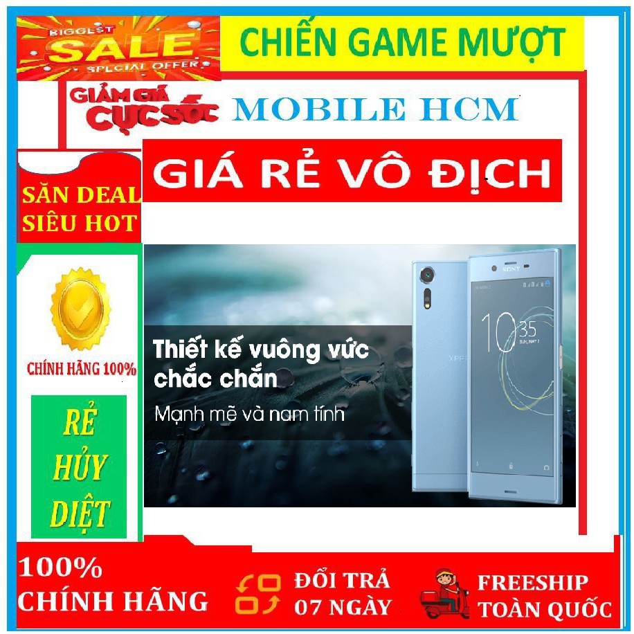 điện thoại Sony Xperia XZs CHÍNH HÃNG ram 4G/32G mới - Chơi PUBG/Free Fire mướt ( màu xanh lá )