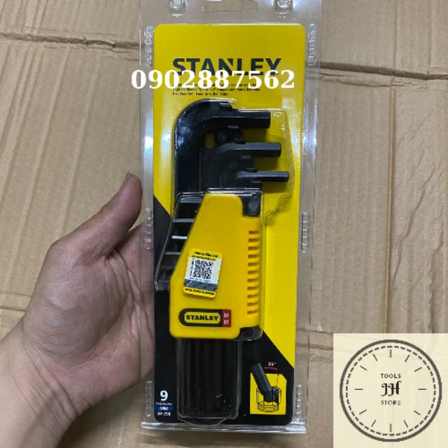 Bộ lục giác stanley 9 cây chính hãng mỹ