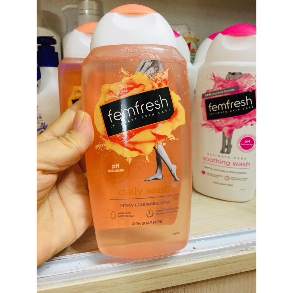 DUNG DỊCH VỆ SINH Femfresh Daily Intimate Wash 250ml HÀNG NHẬP KHẨU