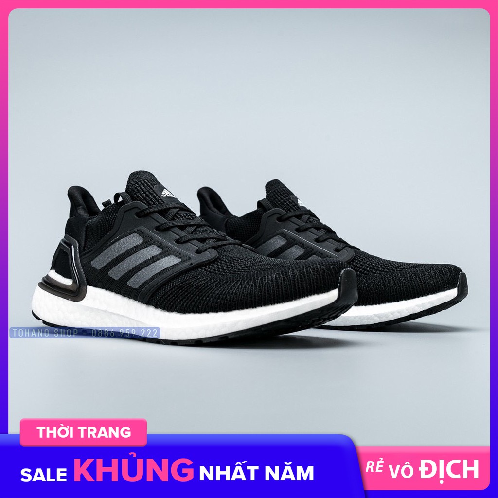 Giày Sneaker Giày Thể Thao Nam Nữ Ultra Boost 6.0 Màu Đen Trắng | BigBuy360 - bigbuy360.vn