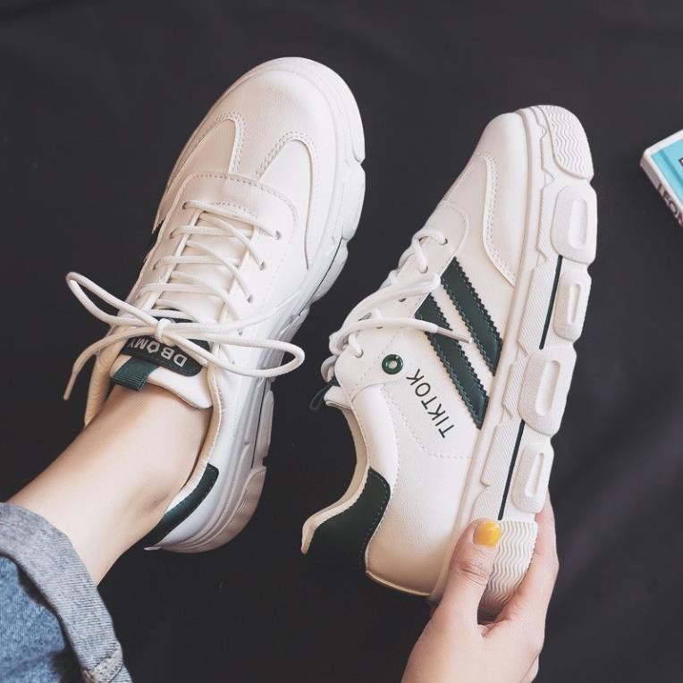 Giày Thể Thao Nữ ❤️FREESHIP ❤️ Giày Sneaker Thể Thao GCN05  Hot Trend Siêu Phẩm Mới Nhất Đế 3 Phân Màu Trắng