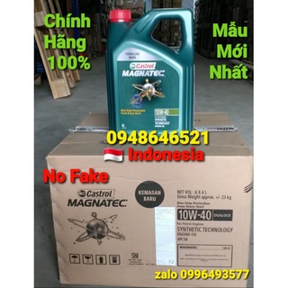 Dầu nhớt động cơ castrol manatec 10w40 4L