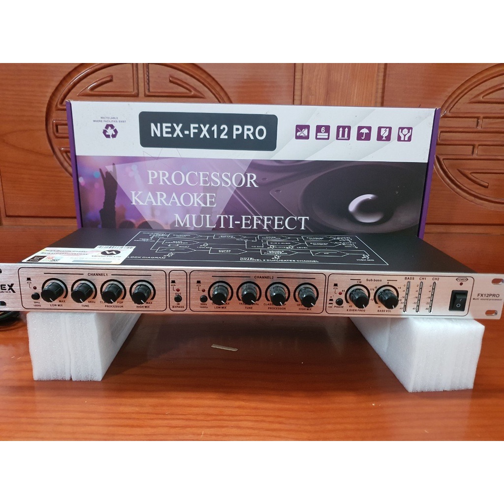 Nâng Tiếng NEX FX12 Pro âm thanh chuyên nghiệp, thiết bị nâng tiếng chất lượng cao thumbnail
