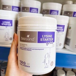 LYSIN BỘT BIOISLAND giúp bé phát triển chiều cao mẫu mới nhất