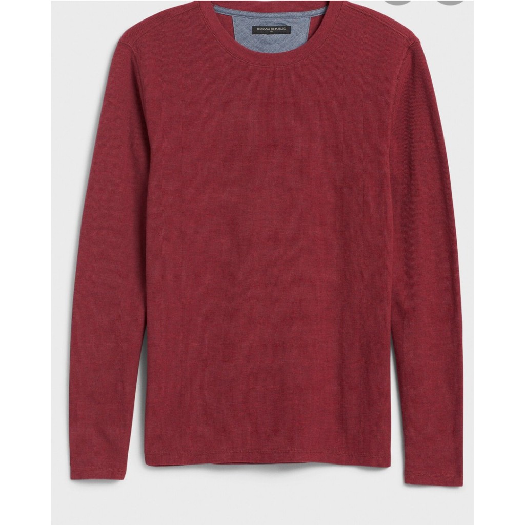 Áo thun nam dài tay BANANA REPUBLIC cổ tròn xuất xịn | BigBuy360 - bigbuy360.vn