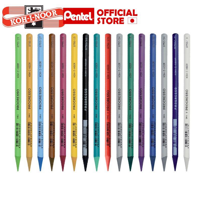 Bút chì màu không vỏ gỗ Koh-i-noor 8750 (Chì màu lẻ - Chọn màu)