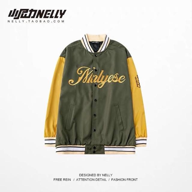 [Mã WASTMAY giảm 15% tối đa 30K đơn 150K] [Order taobao Áo Bomber bóng chày Nelly | BigBuy360 - bigbuy360.vn