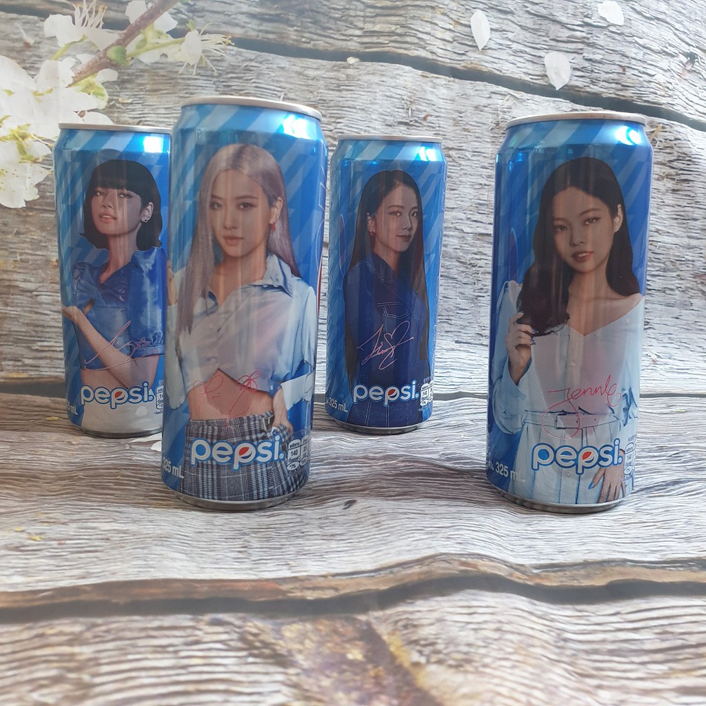 PEPSI x BLACKPINK Phiên Bản Giới Hạn - COMBO 4 Mẫu Lon | PEPSI Thái Lan