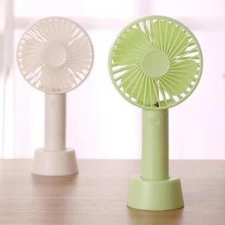 Quạt mini cầm tay có đế để bàn