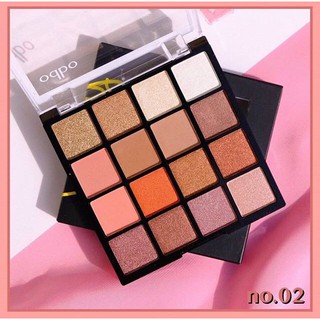 Phấn mắt 16 ô Odbo Lucky