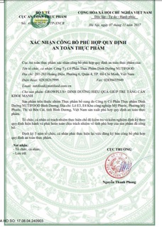 Sữa Nutifood grow plus xanh giúp trẻ biếng ăn tăng cân khỏe mạnh loại 900gam
