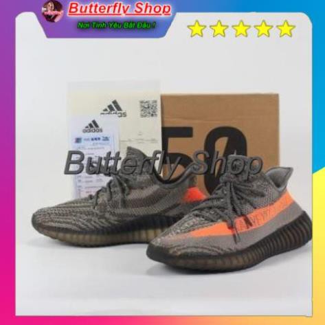 [XẢ KHO 1 NGÀY] giày thể thao sneaker YZ350 xám cam AV1 | BigBuy360 - bigbuy360.vn