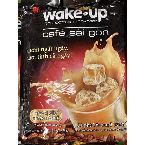 Cafe Wake up Sài gòn bịch 24gói