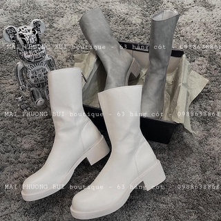 Boot da guidi trơn mai phương bùi