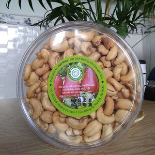 Hạt điều nguyên hạt bóc lụa rang muối giòn ngon 500gr